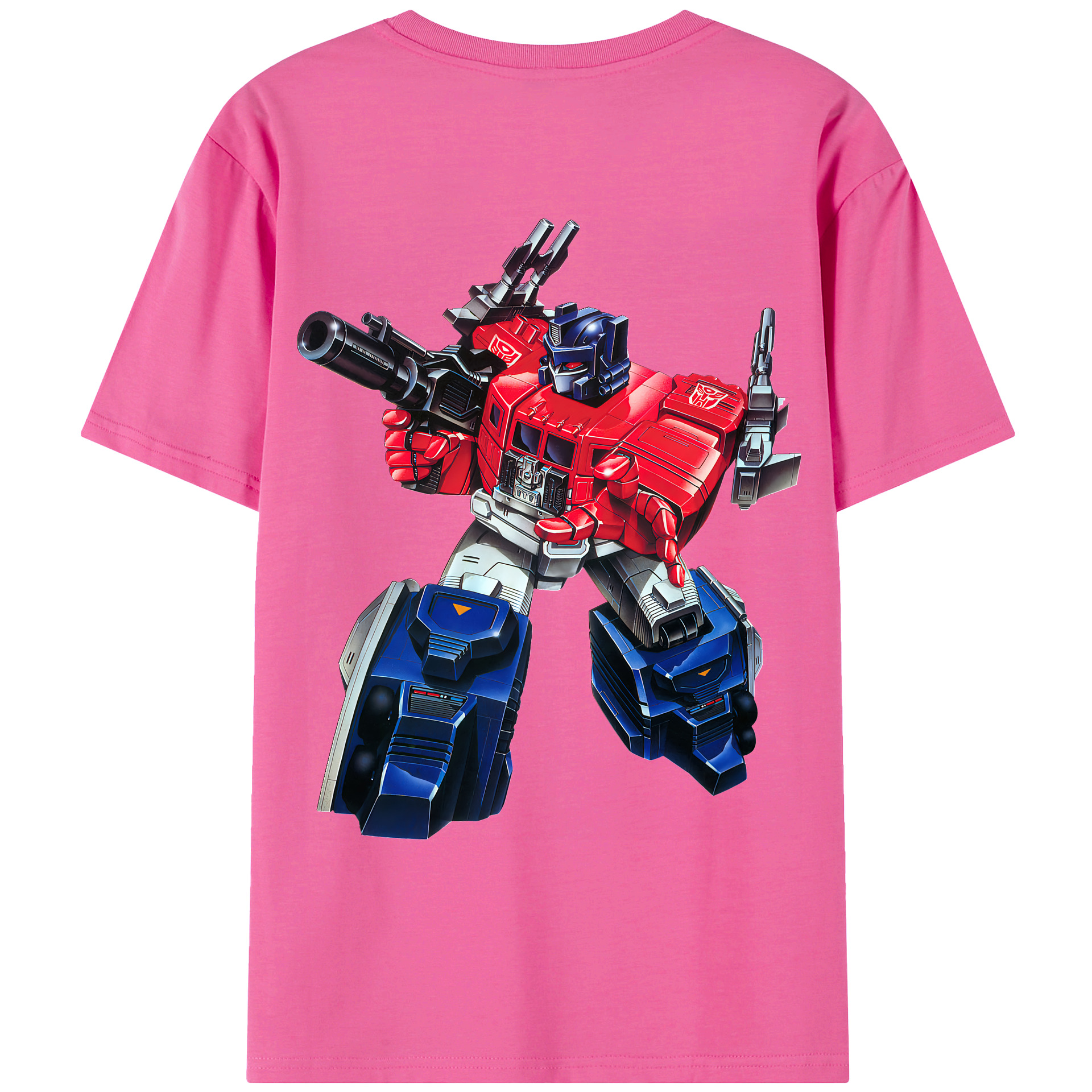 （画像用） Transformers トランスフォーマー レディース半袖Tシャツ(バックプリント)